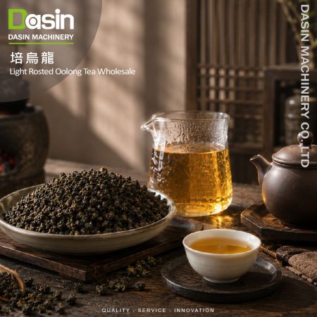 Té Oolong de Tostado Ligero al por Mayor - Venta al por mayor de té Oolong, proveedor de té Oolong, proveedor de té Boba, proveedor de té de burbujas, proveedor de té de burbujas de Taiwán, proveedor de materia prima para té con leche, venta al por mayor de té, proveedor de té